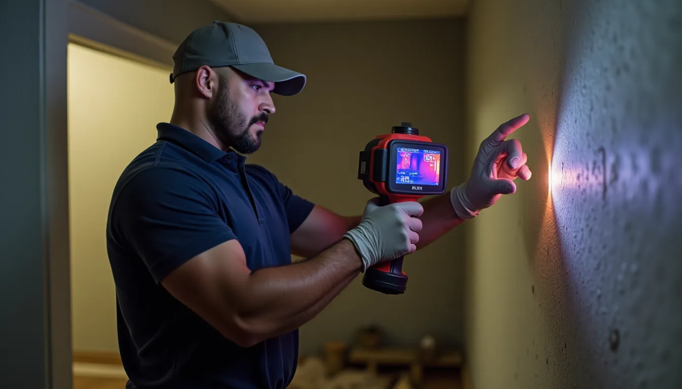 Water damage restoration service